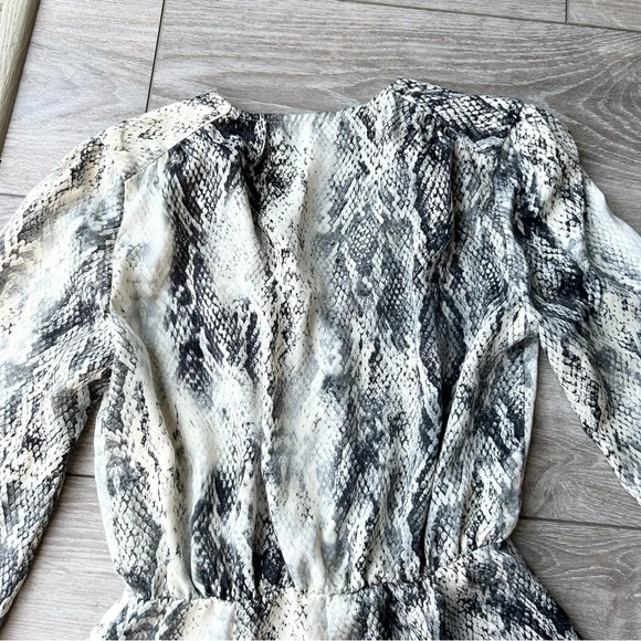 NEW ZARA ANIMAL PRINT BUTTON DOWN DRESS - Picture 13 of 14